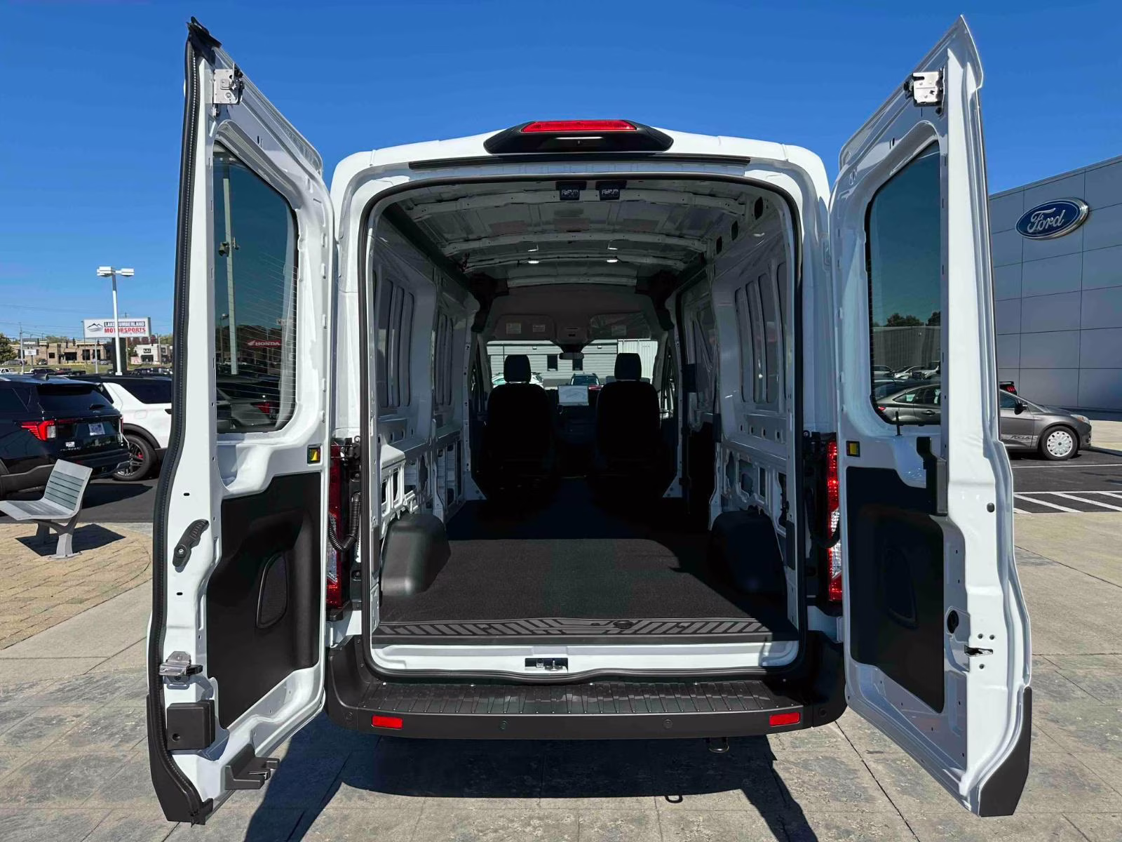 2026 Oxford White Ford Transit Cargo Van T-250 148  MED RF 9150 GV RWD Van