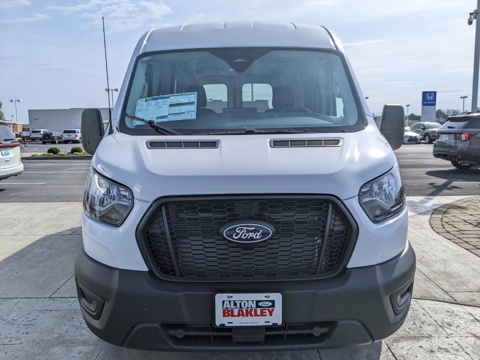 2026 Oxford White Ford Transit Cargo Van T-250 148  MED RF 9150 GV RWD Van