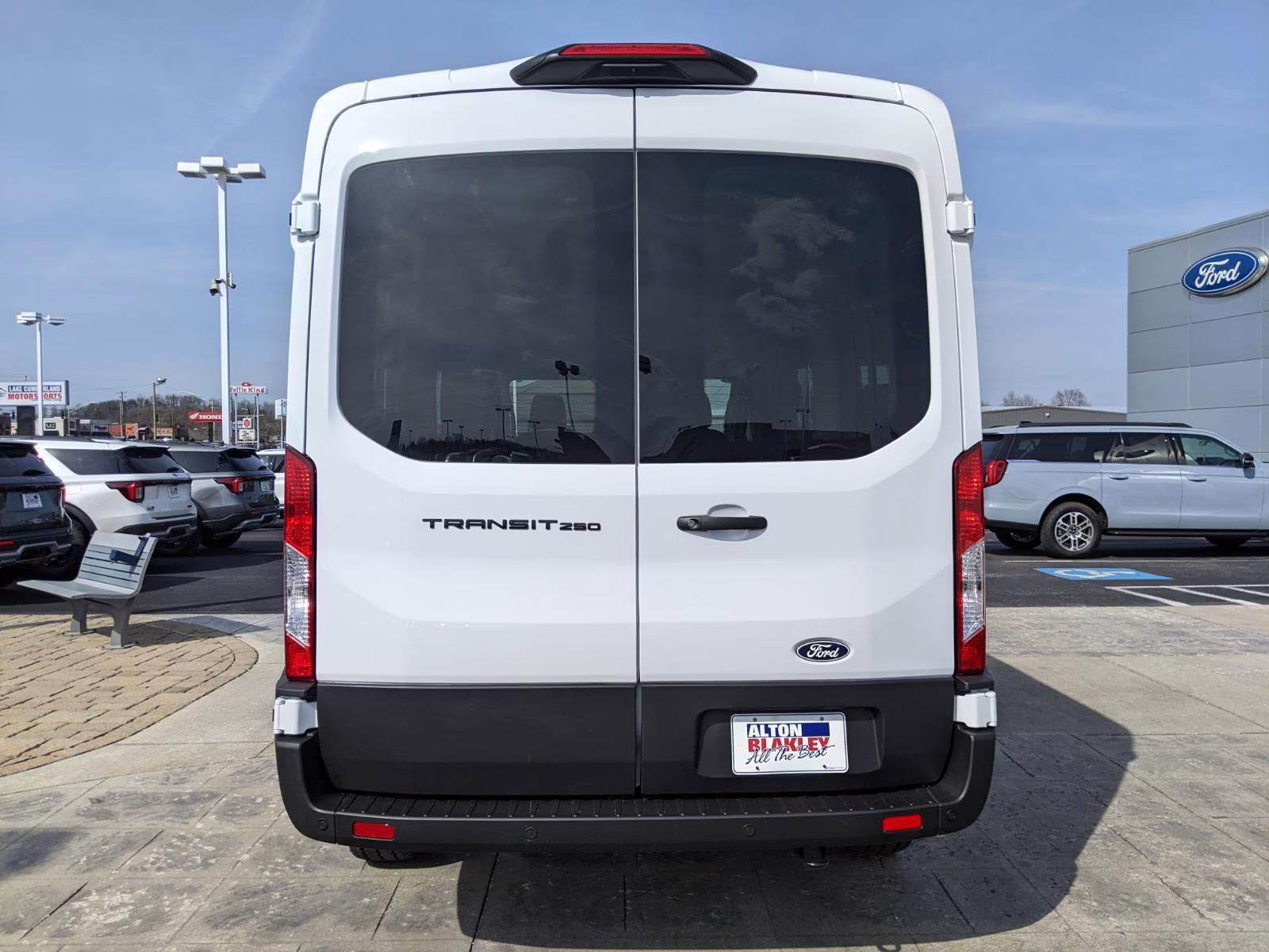 2026 Oxford White Ford Transit Cargo Van T-250 148  MED RF 9150 GV RWD Van