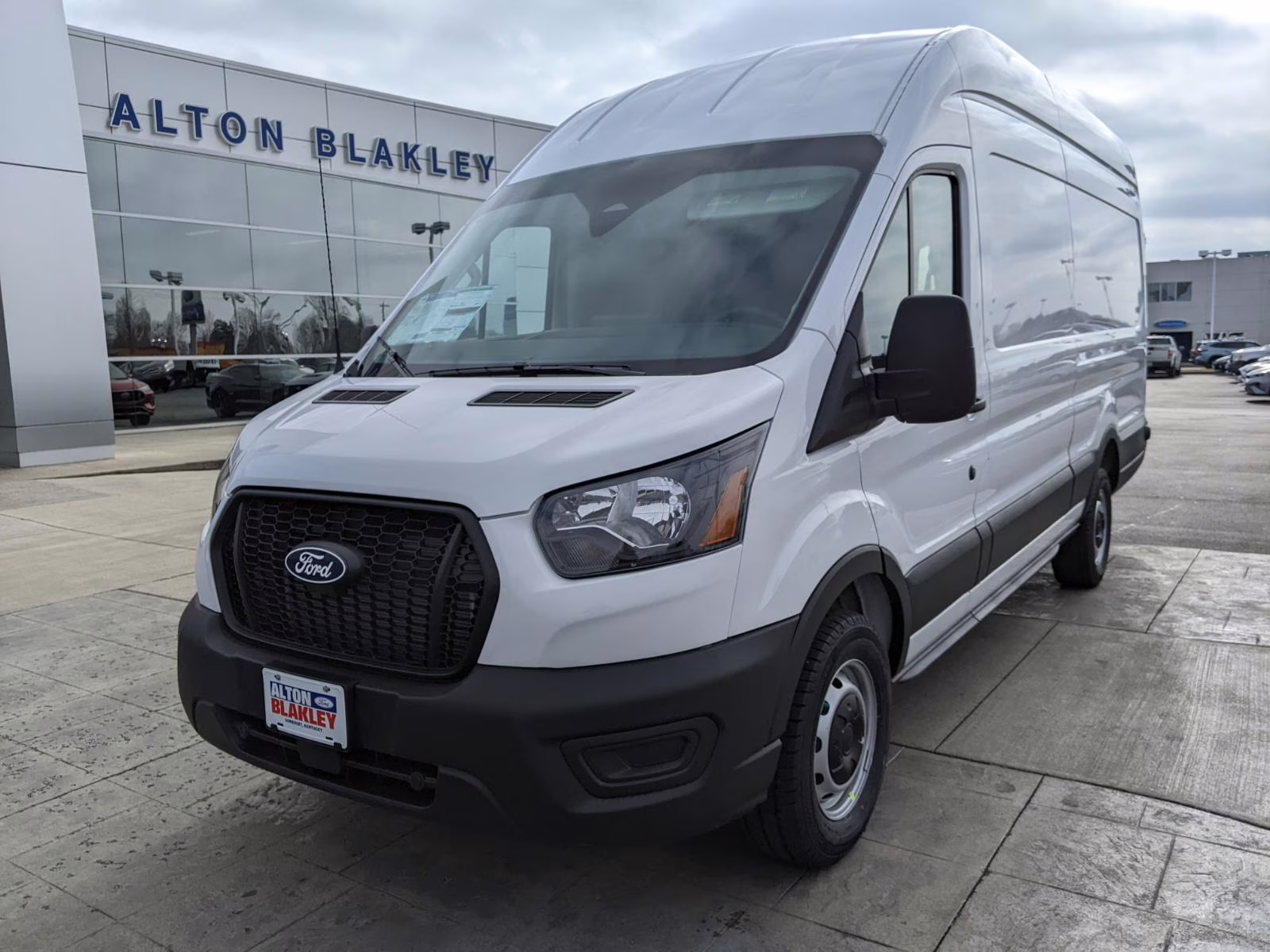 2026 Oxford White Ford Transit Cargo Van T-350 148  EL HI RF 9500 RWD Van