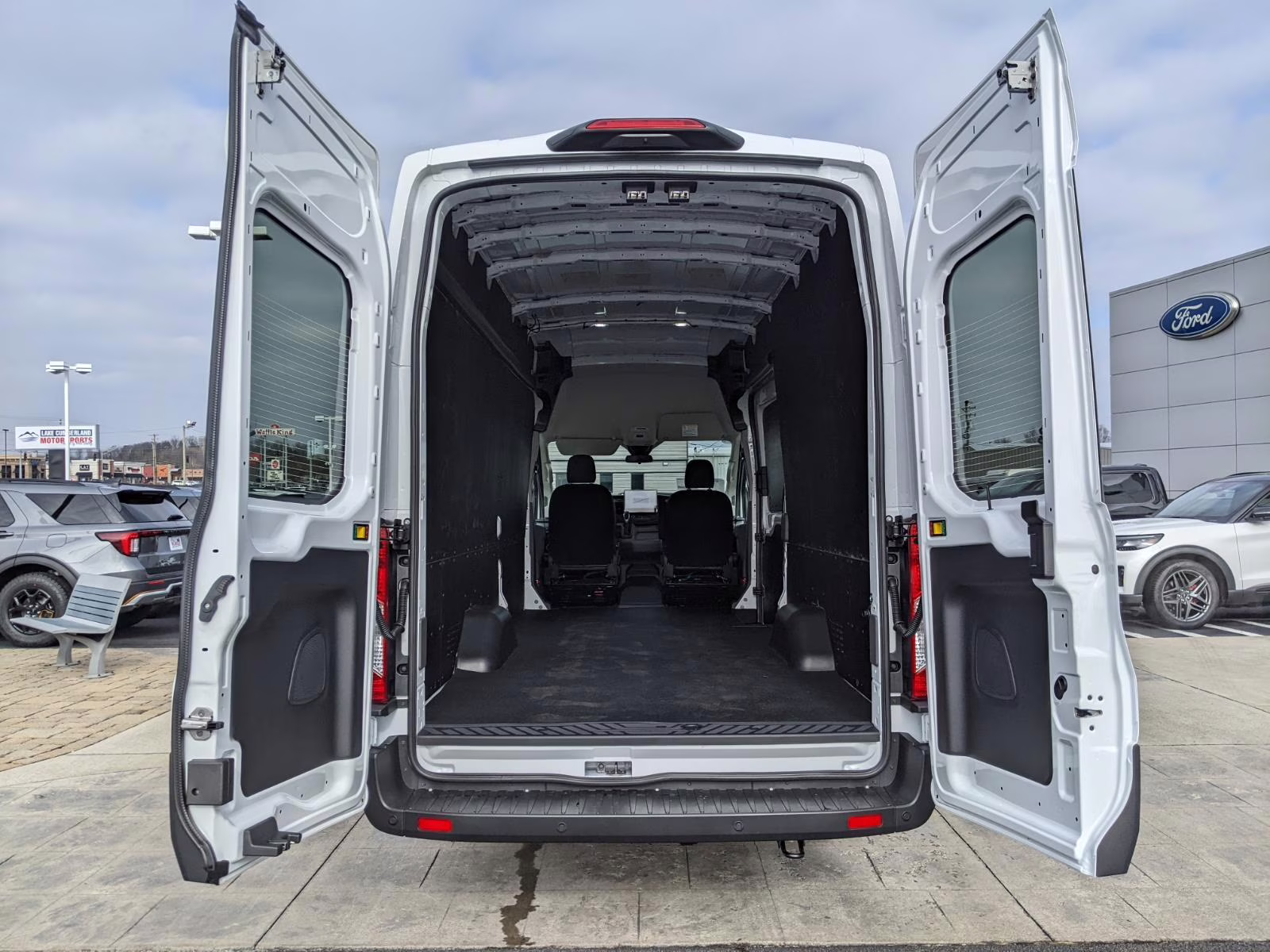 2026 Oxford White Ford Transit Cargo Van T-350 148  EL HI RF 9500 RWD Van