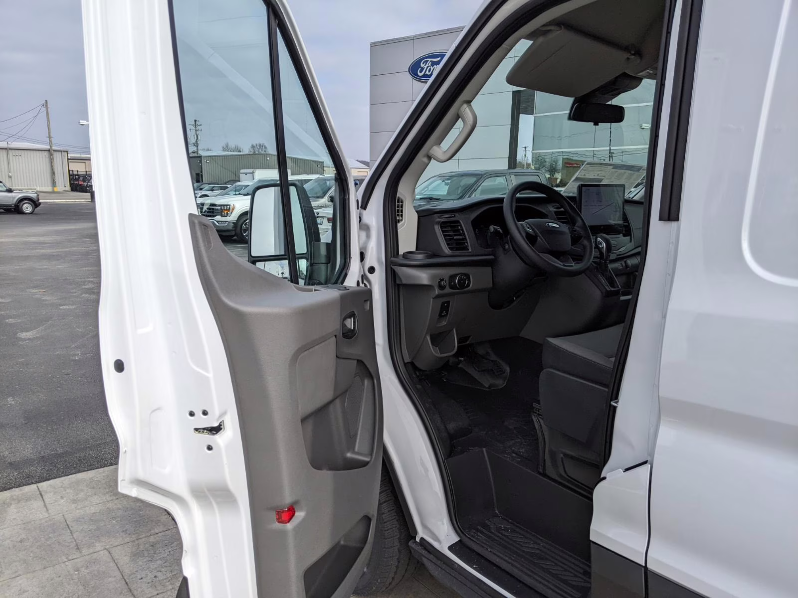 2026 Oxford White Ford Transit Cargo Van T-350 148  EL HI RF 9500 RWD Van