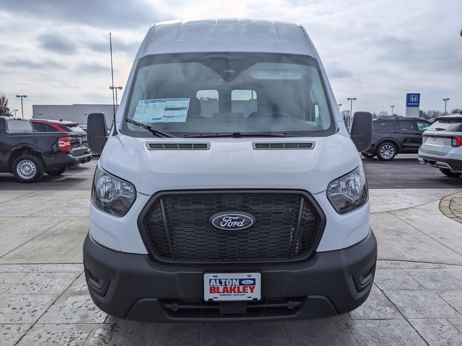 2026 Oxford White Ford Transit Cargo Van T-350 148  EL HI RF 9500 RWD Van