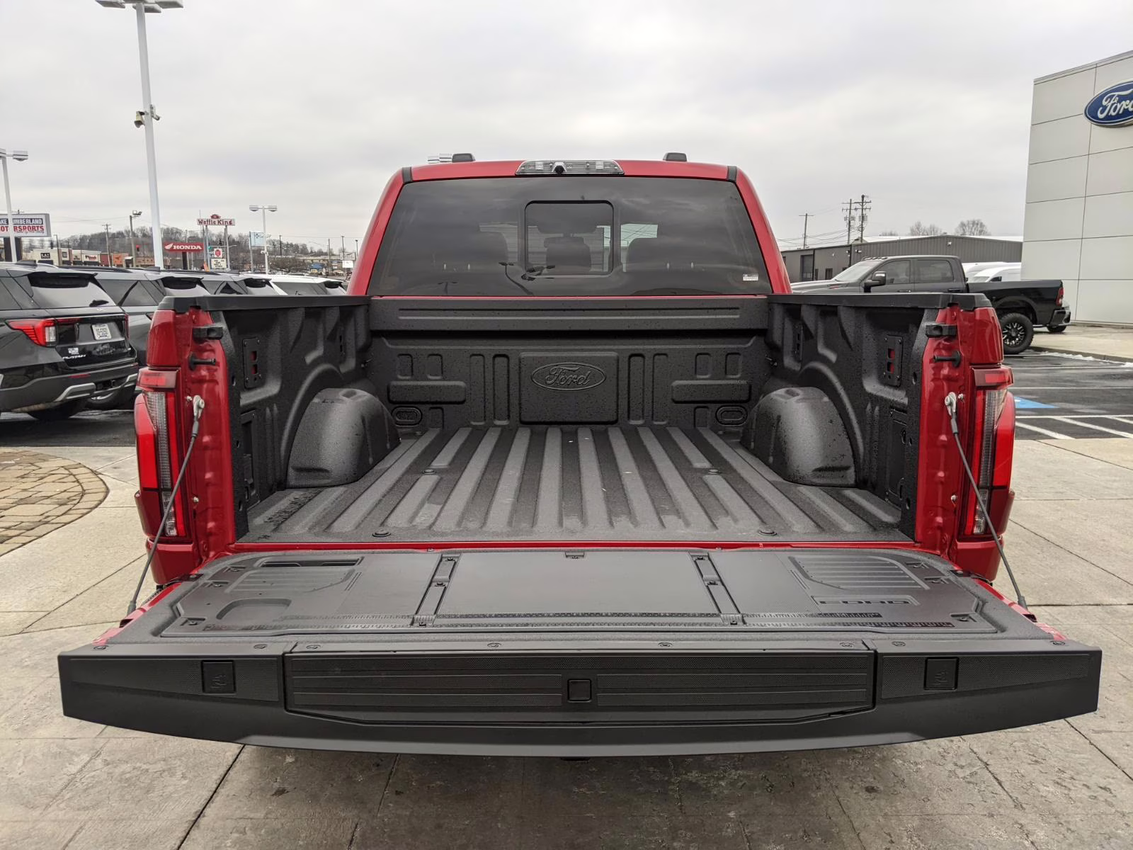 2025 Rapid Red Metallic Tinted Clearcoat Ford F-150 Raptor 4X4 Truck
