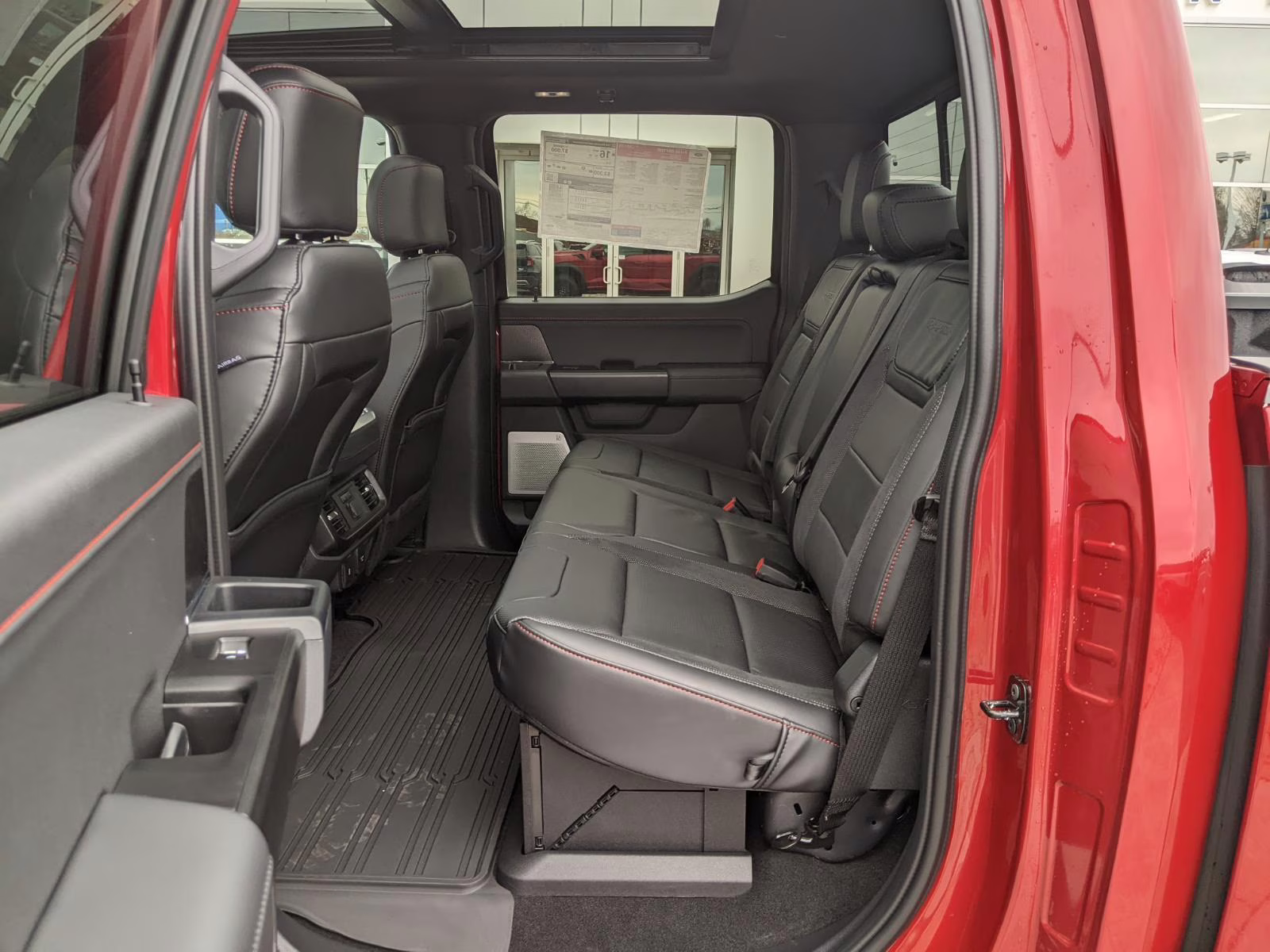 2025 Rapid Red Metallic Tinted Clearcoat Ford F-150 Raptor 4X4 Truck