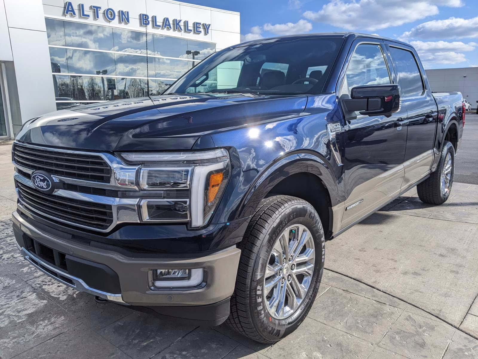 2026 Antimatter Blue/Marsh Gray Ford F-150 King Ranch 4X4 Truck