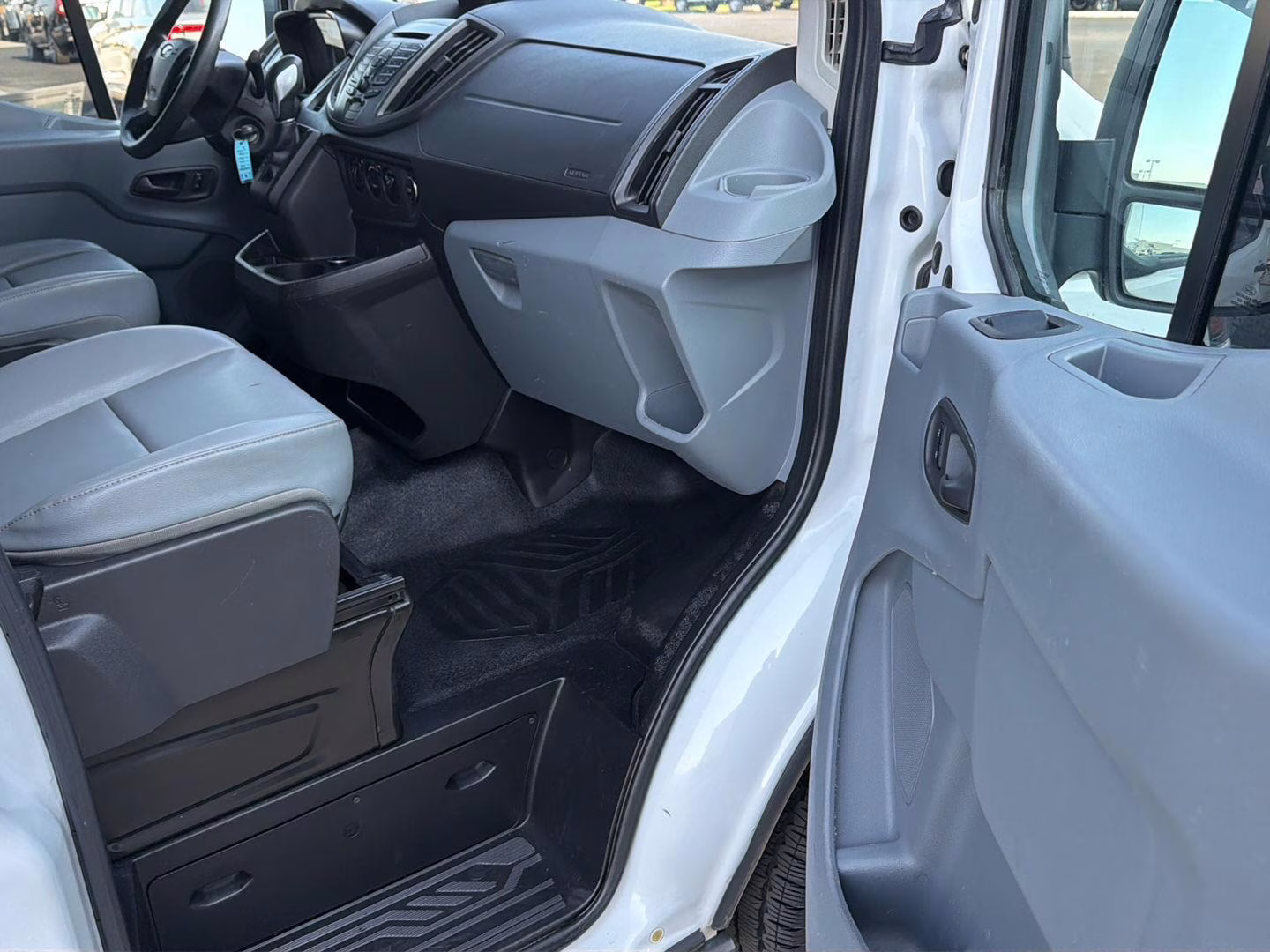 2016 Oxford White Ford Transit Cargo Van T-250 148  HI RF 9000 GVW RWD Van