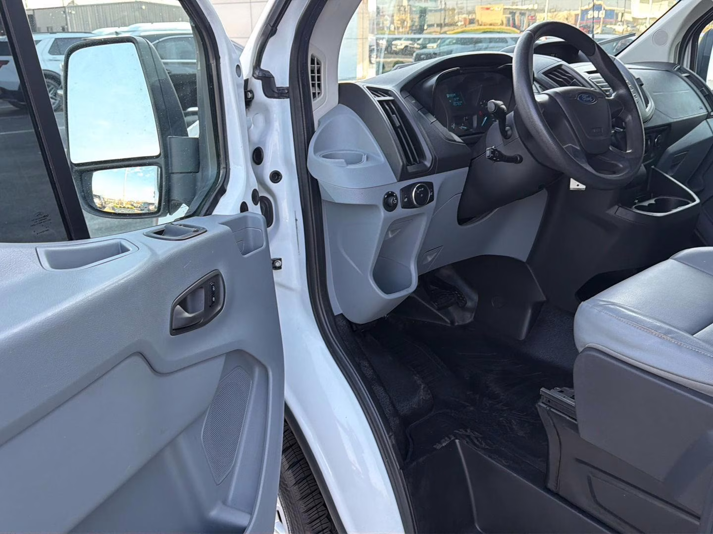 2016 Oxford White Ford Transit Cargo Van T-250 148  HI RF 9000 GVW RWD Van