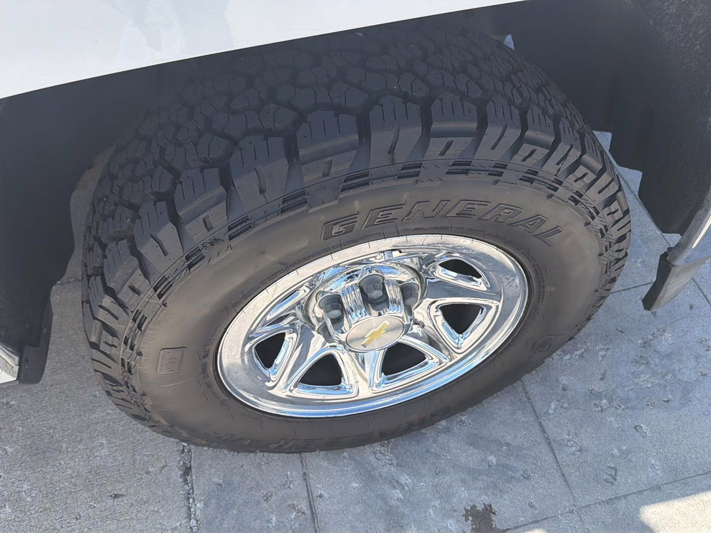2015 Summit White Chevrolet Silverado 1500 LS 4X4 Truck