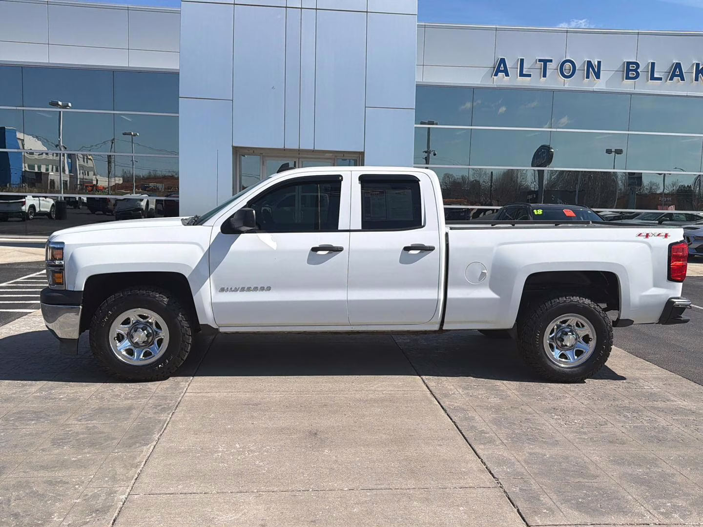 2015 Summit White Chevrolet Silverado 1500 LS 4X4 Truck