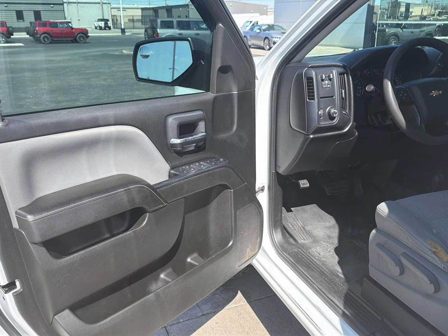 2015 Summit White Chevrolet Silverado 1500 LS 4X4 Truck