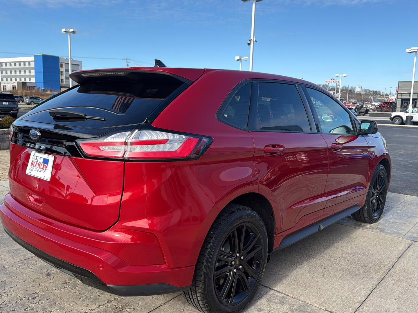 2024 Carbonized Gray Ford Edge ST-Line AWD SUV