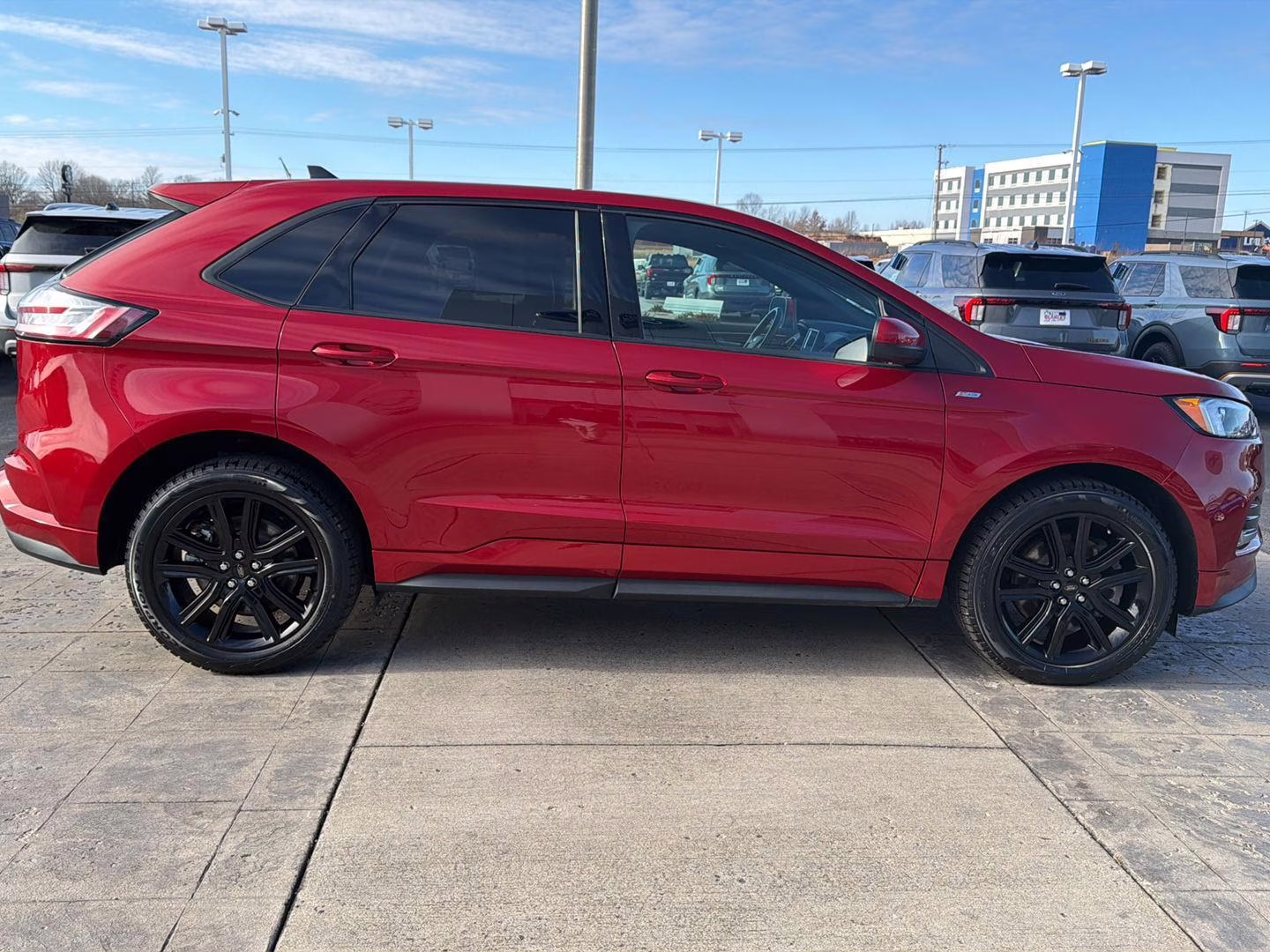 2024 Carbonized Gray Ford Edge ST-Line AWD SUV