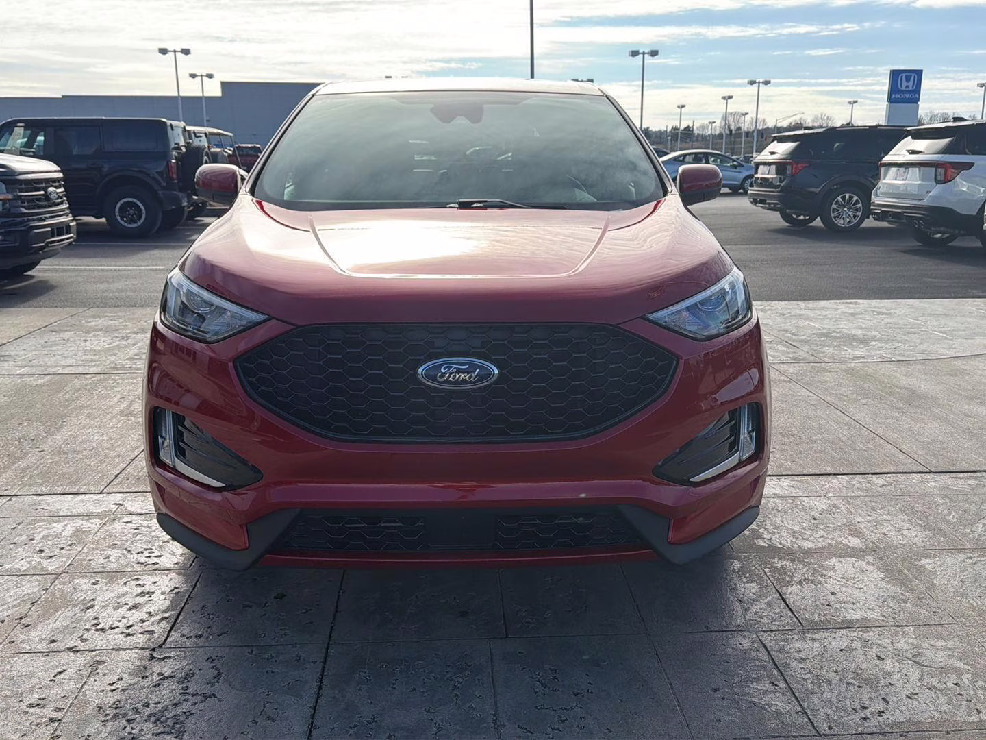 2024 Carbonized Gray Ford Edge ST-Line AWD SUV