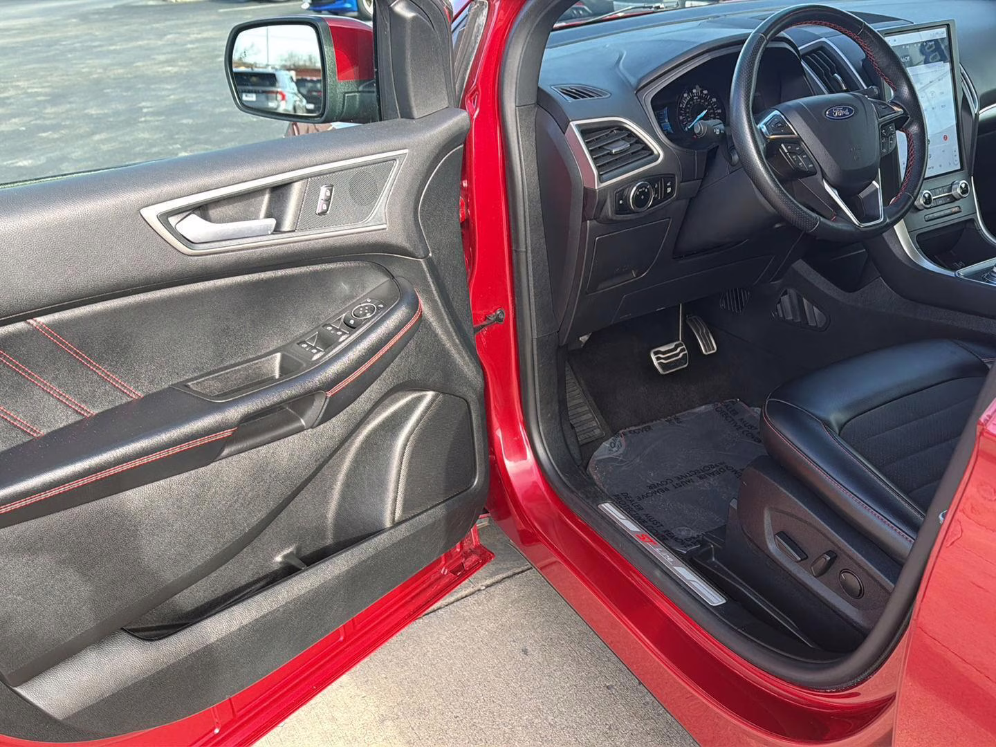 2024 Carbonized Gray Ford Edge ST-Line AWD SUV