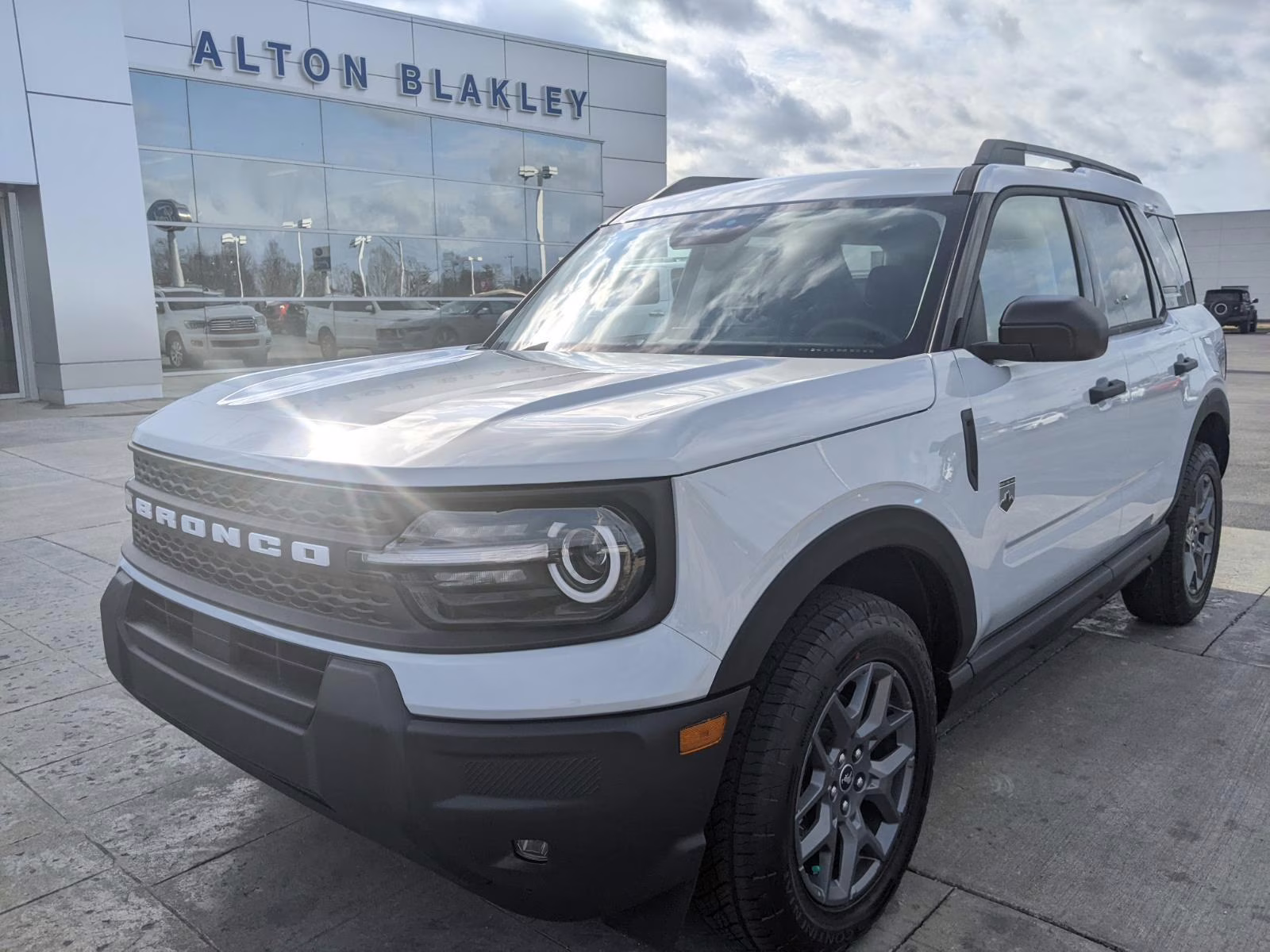 2026 Space White Metallic Ford Bronco Sport Big Bend 4X4 SUV