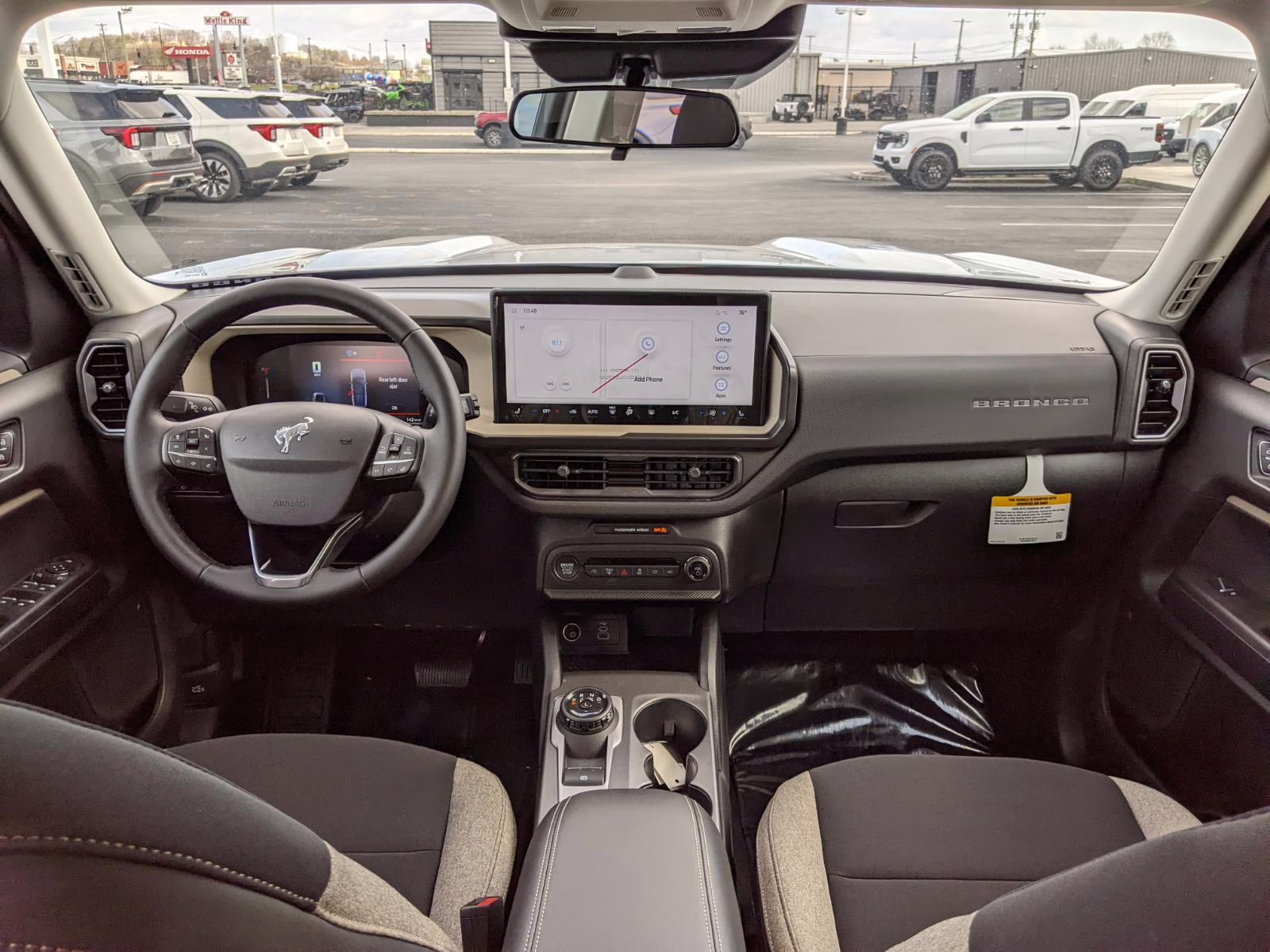 2026 Space White Metallic Ford Bronco Sport Big Bend 4X4 SUV