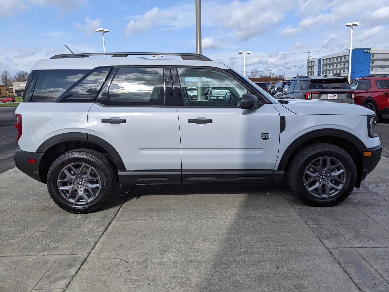2026 Space White Metallic Ford Bronco Sport Big Bend 4X4 SUV