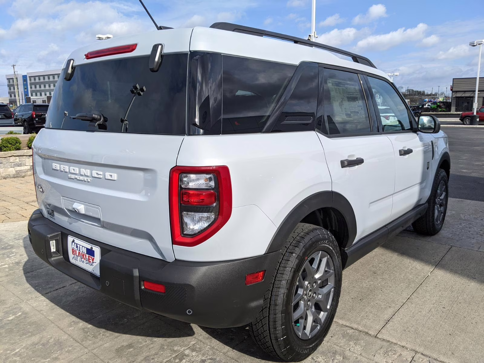 2026 Space White Metallic Ford Bronco Sport Big Bend 4X4 SUV