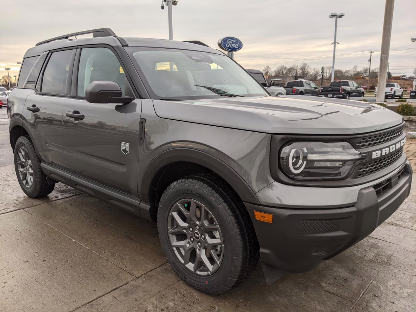 2026 Carbonized Gray Ford Bronco Sport Big Bend 4X4 SUV