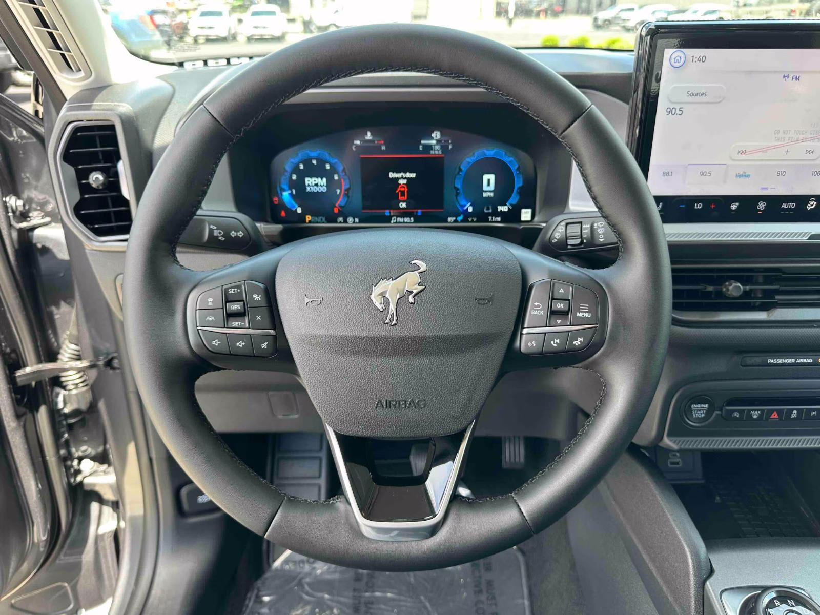 2025 CARBONIZED GRAY METALLIC Ford Bronco Sport Outer Banks 4X4 SUV