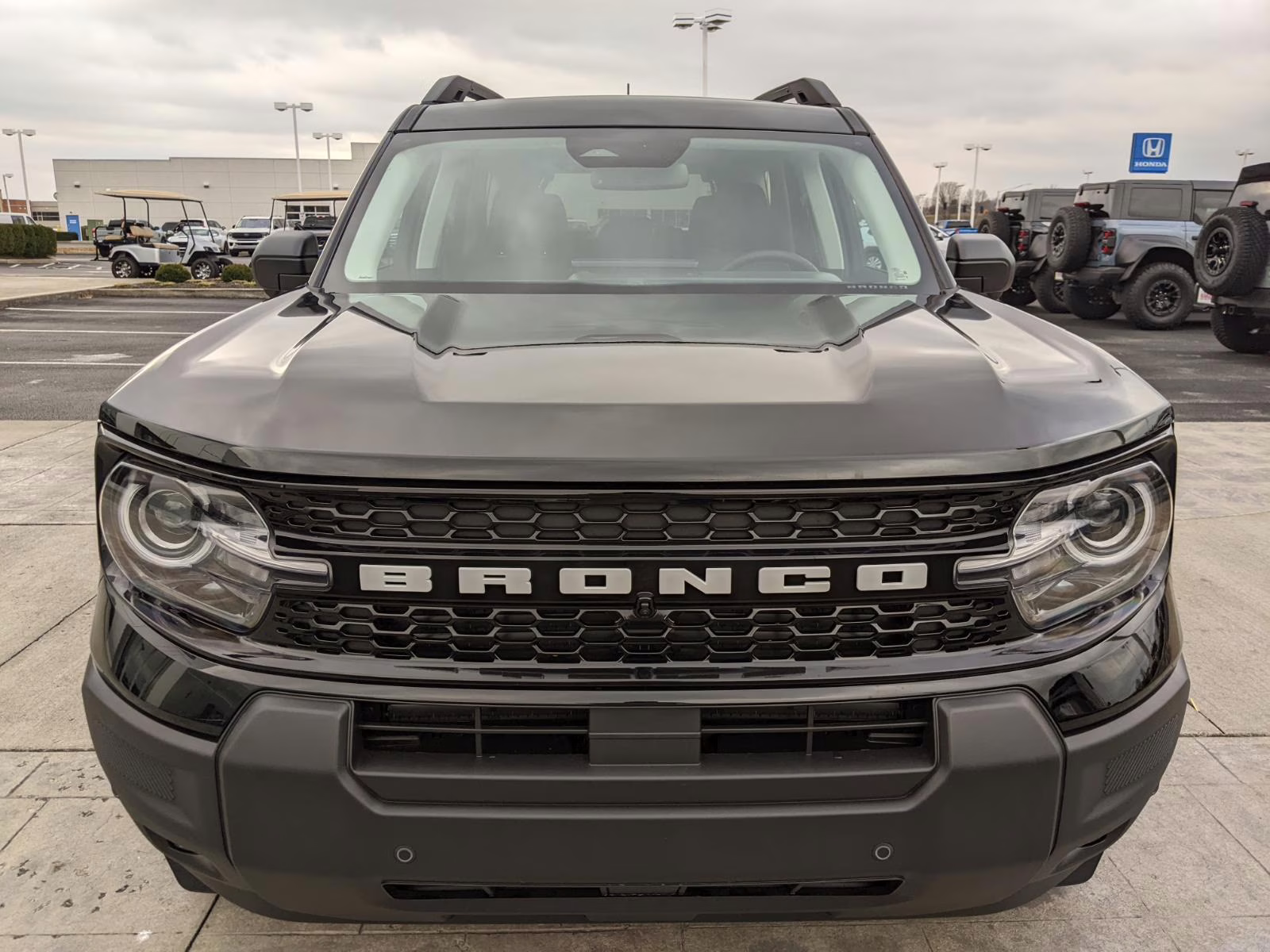 2025 Shadow Black Ford Bronco Sport Outer Banks 4X4 SUV