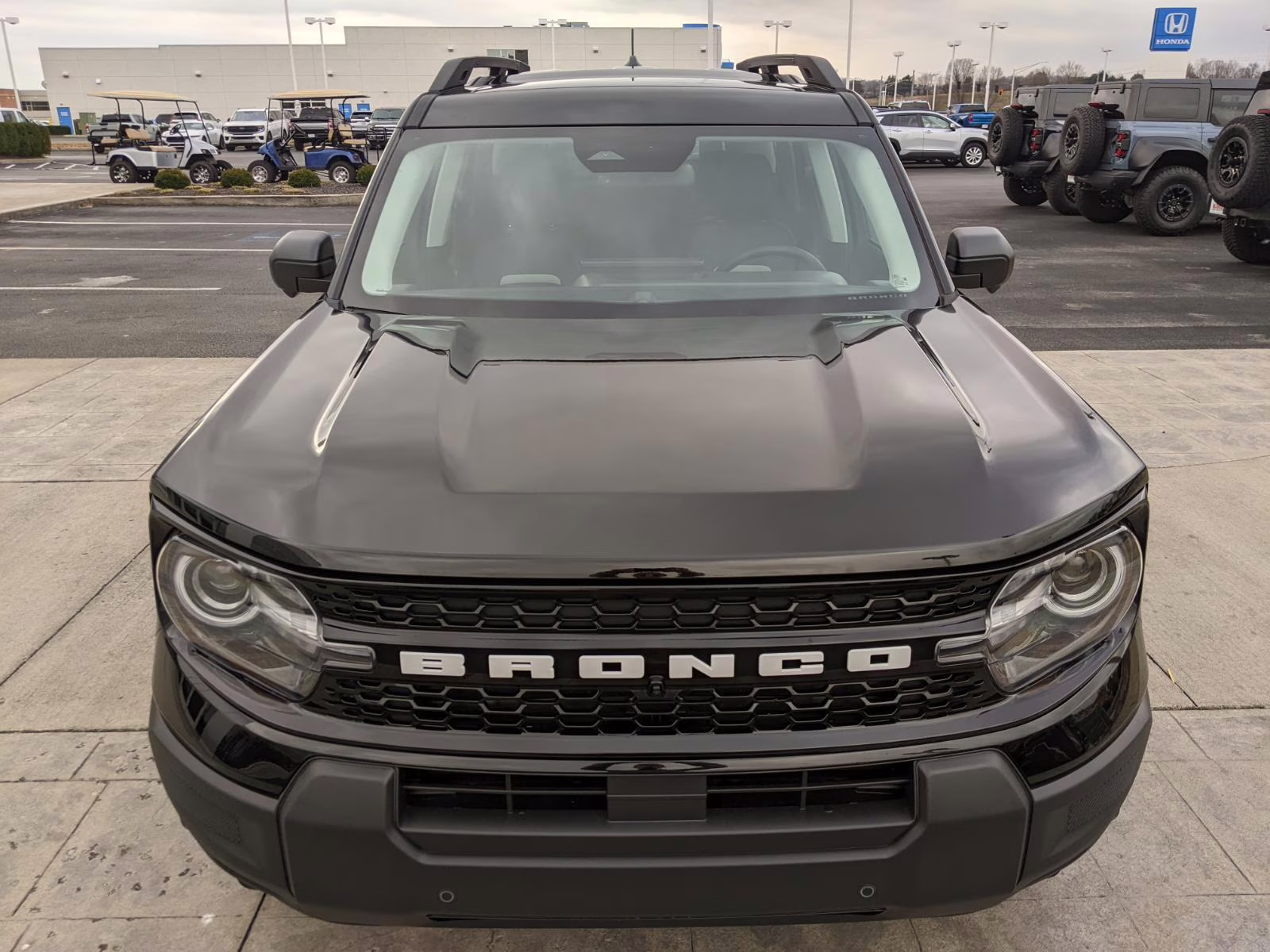2025 Shadow Black Ford Bronco Sport Outer Banks 4X4 SUV