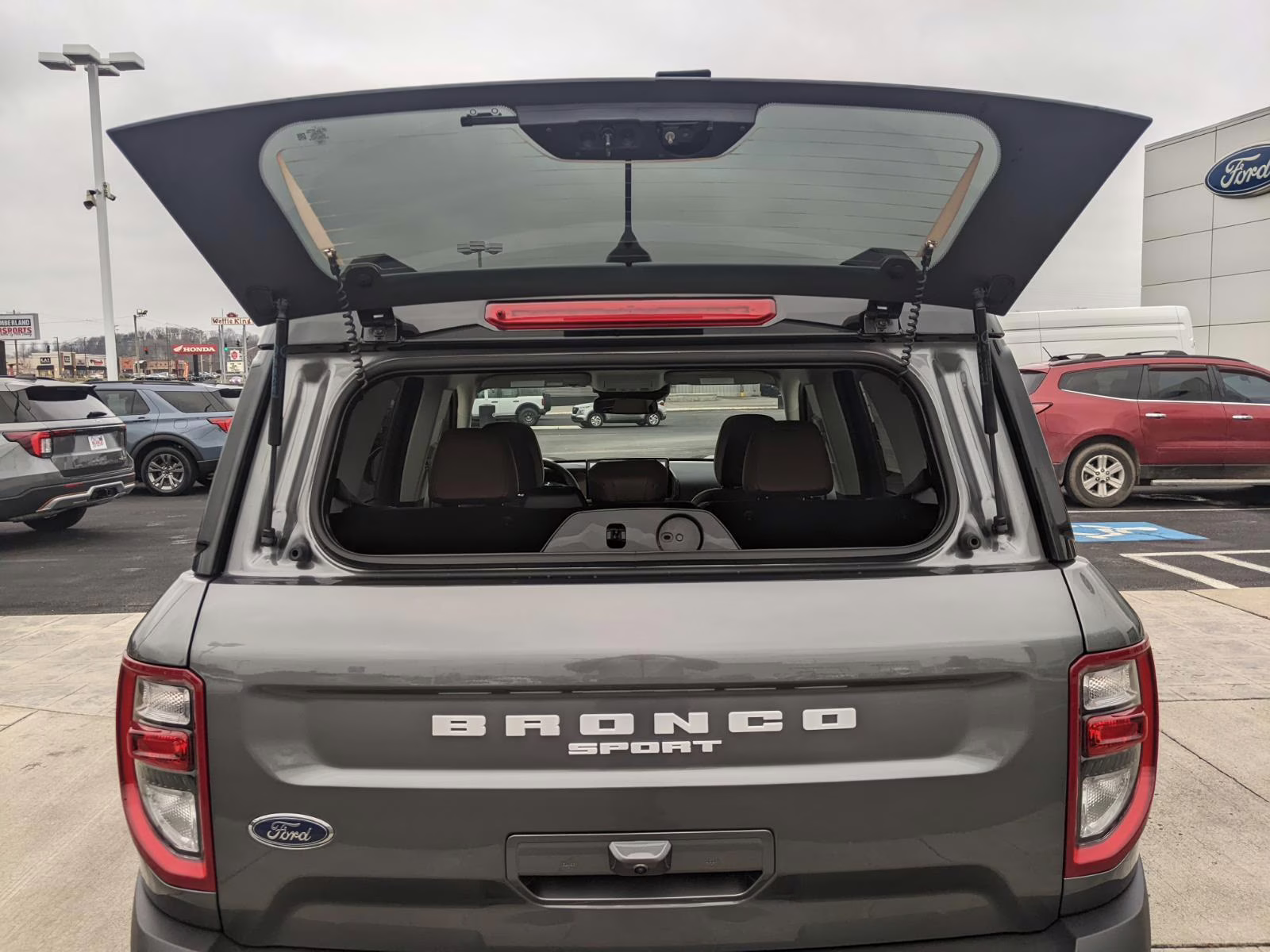 2025 Carbonized Gray Metallic Ford Bronco Sport Outer Banks 4X4 SUV