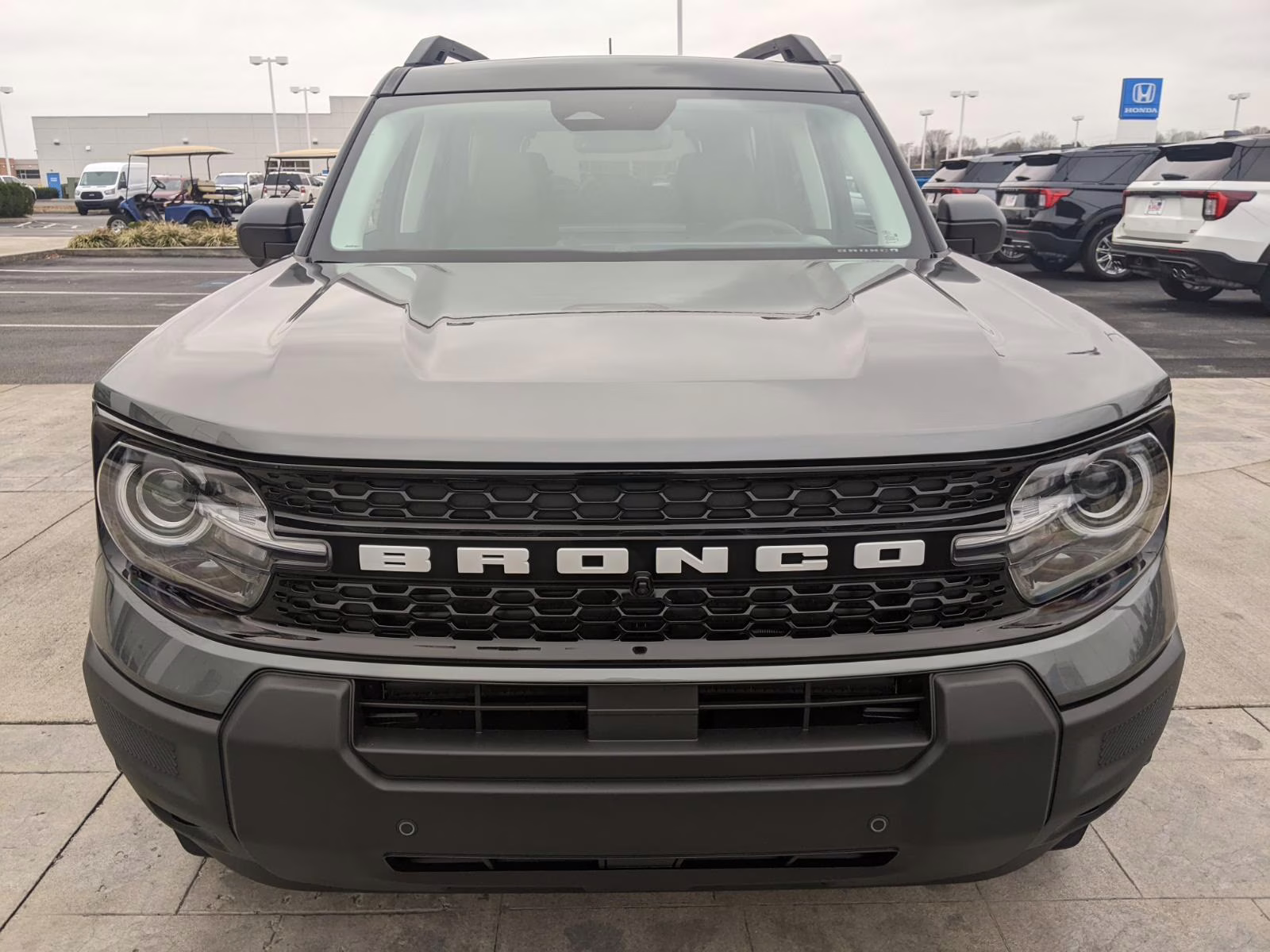 2025 Carbonized Gray Metallic Ford Bronco Sport Outer Banks 4X4 SUV