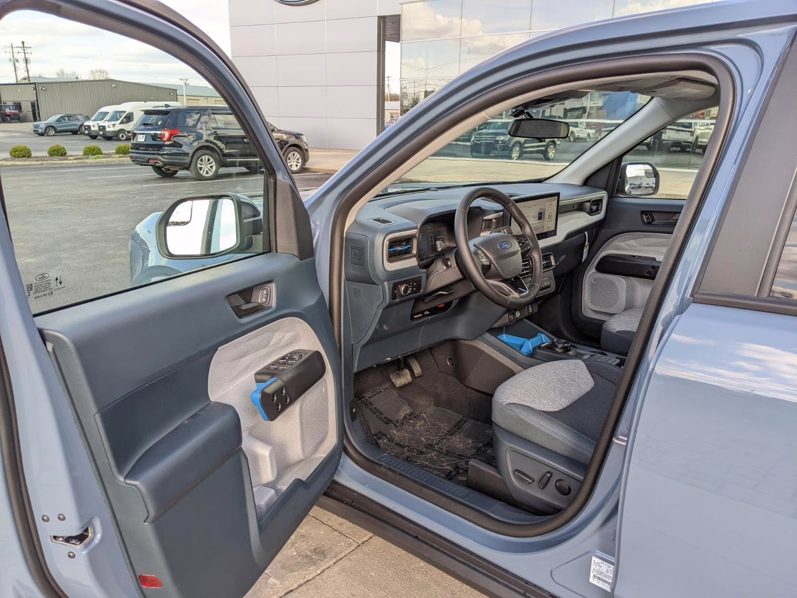 2026 Azure Gray Metallic Tri-Coat Ford Maverick XLT AWD Truck
