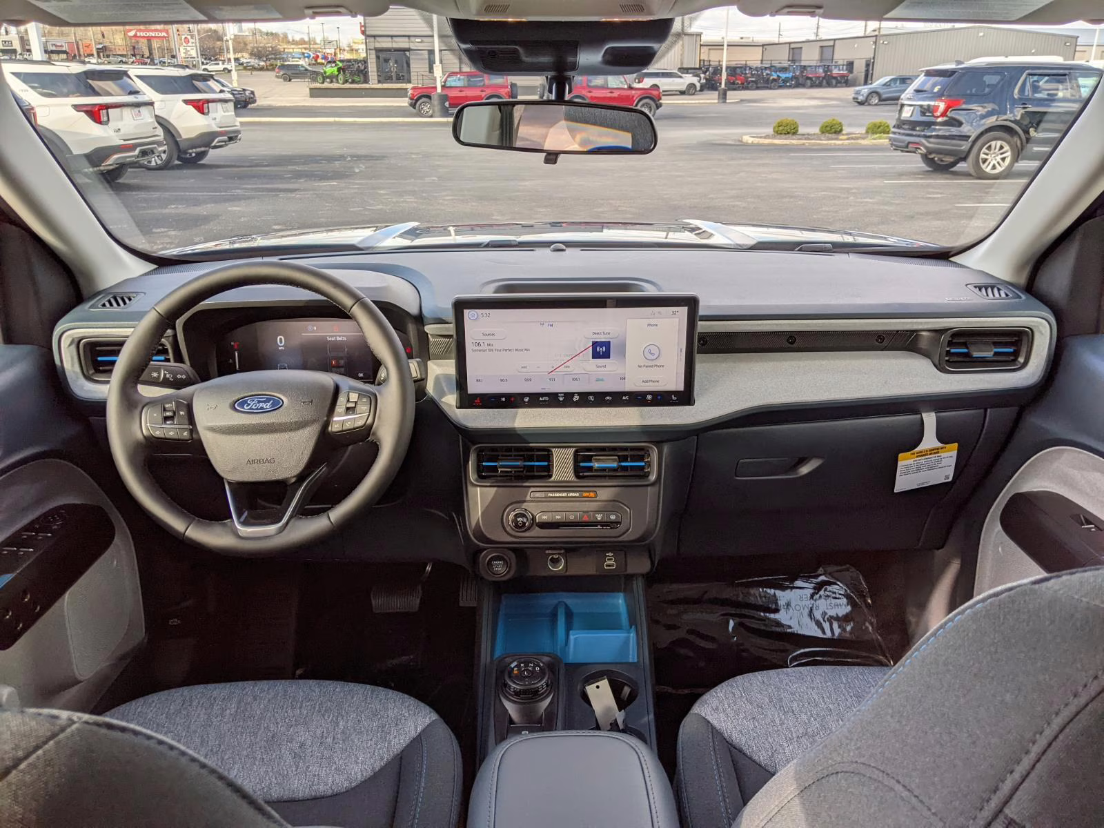 2026 Azure Gray Metallic Tri-Coat Ford Maverick XLT AWD Truck