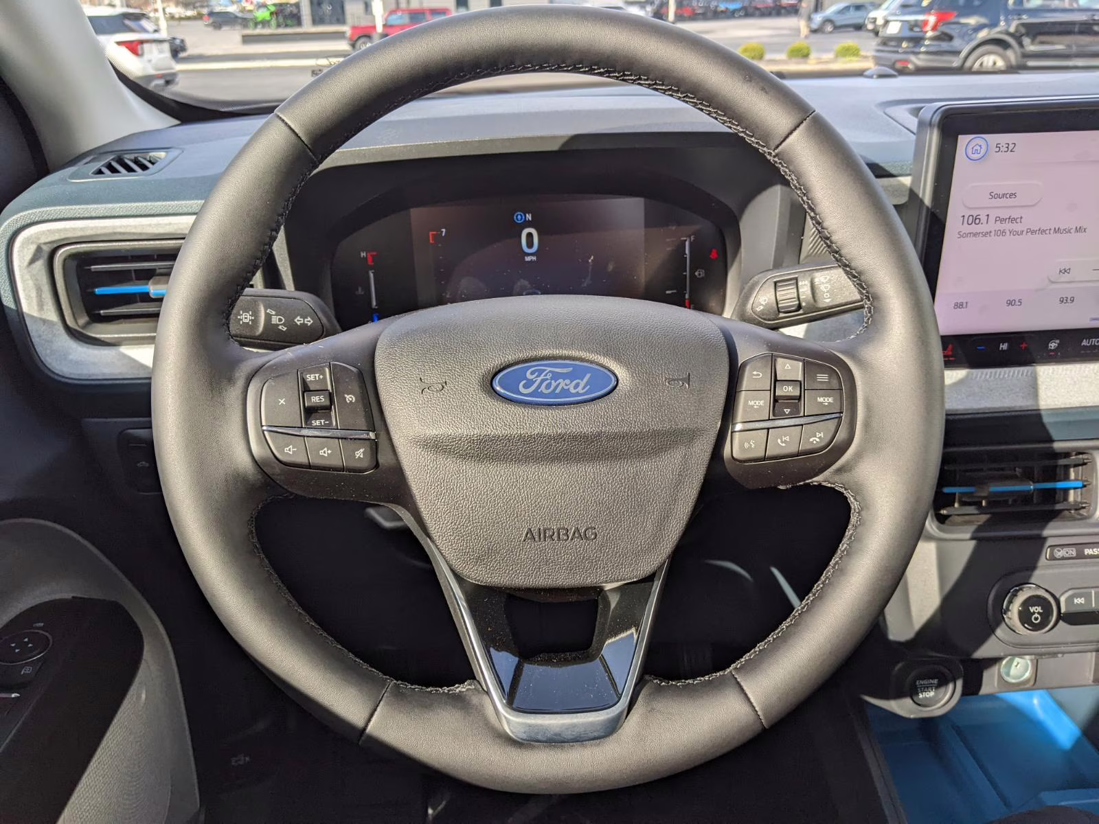 2026 Azure Gray Metallic Tri-Coat Ford Maverick XLT AWD Truck