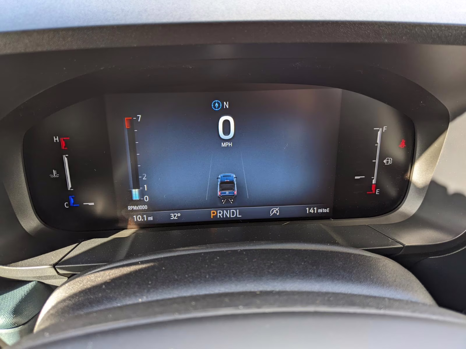 2026 Azure Gray Metallic Tri-Coat Ford Maverick XLT AWD Truck