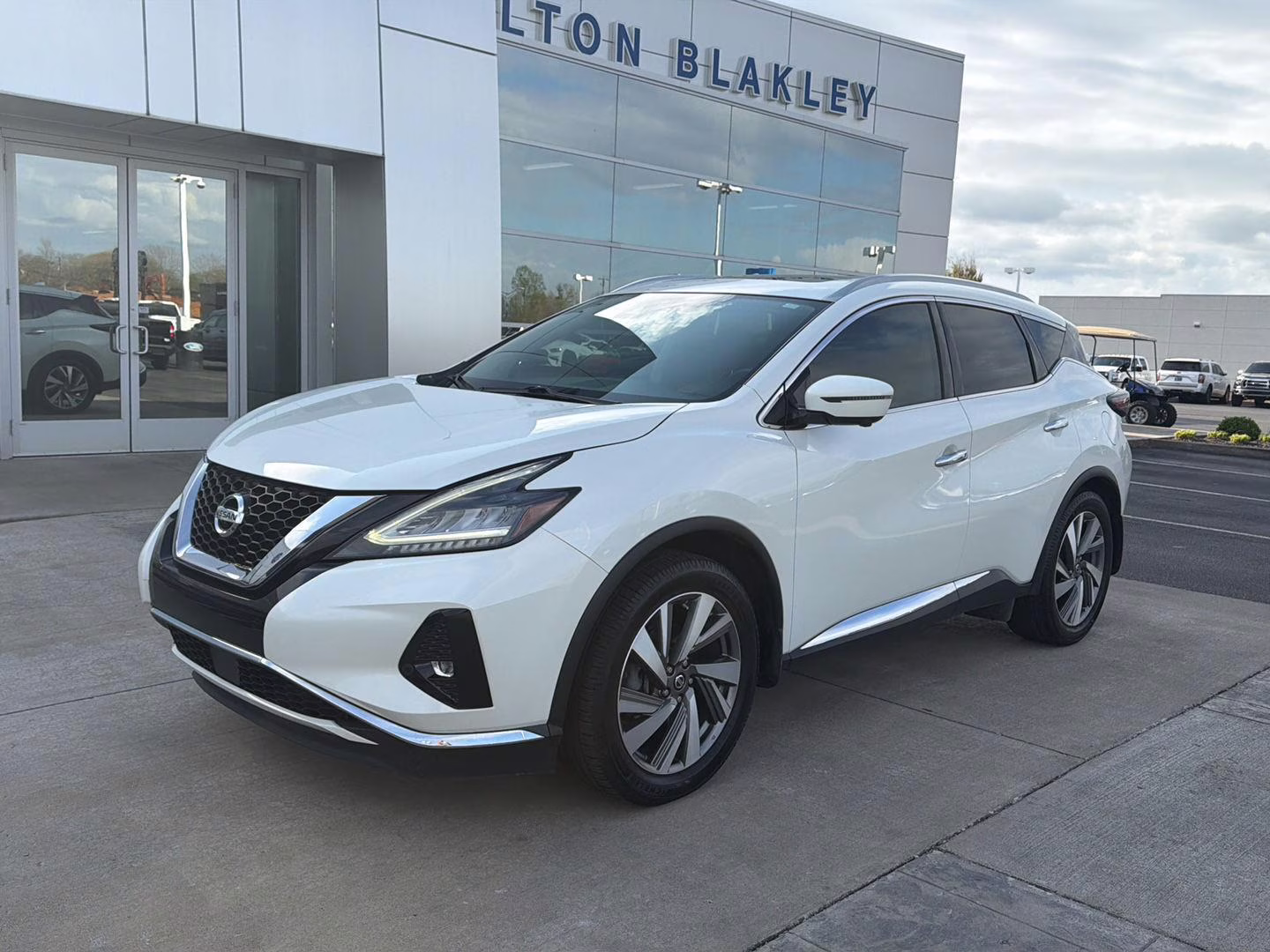 2020 Pearl White Tricoat Nissan Murano SL AWD SUV