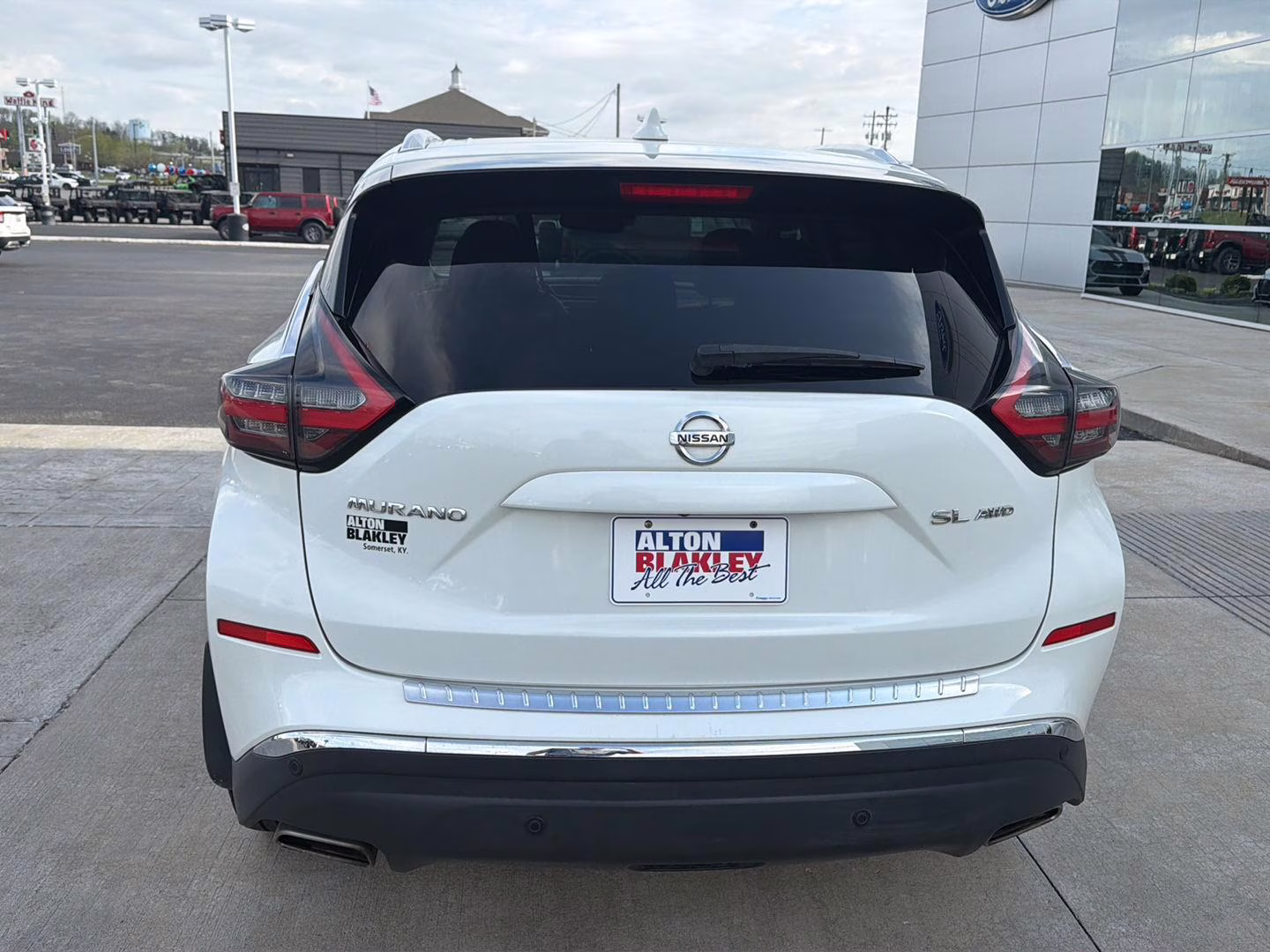 2020 Pearl White Tricoat Nissan Murano SL AWD SUV