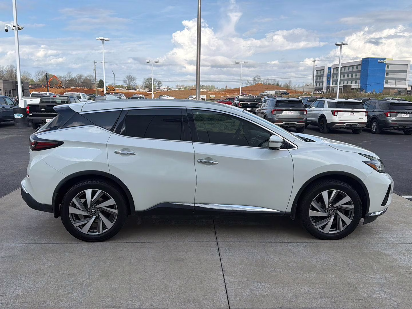 2020 Pearl White Tricoat Nissan Murano SL AWD SUV