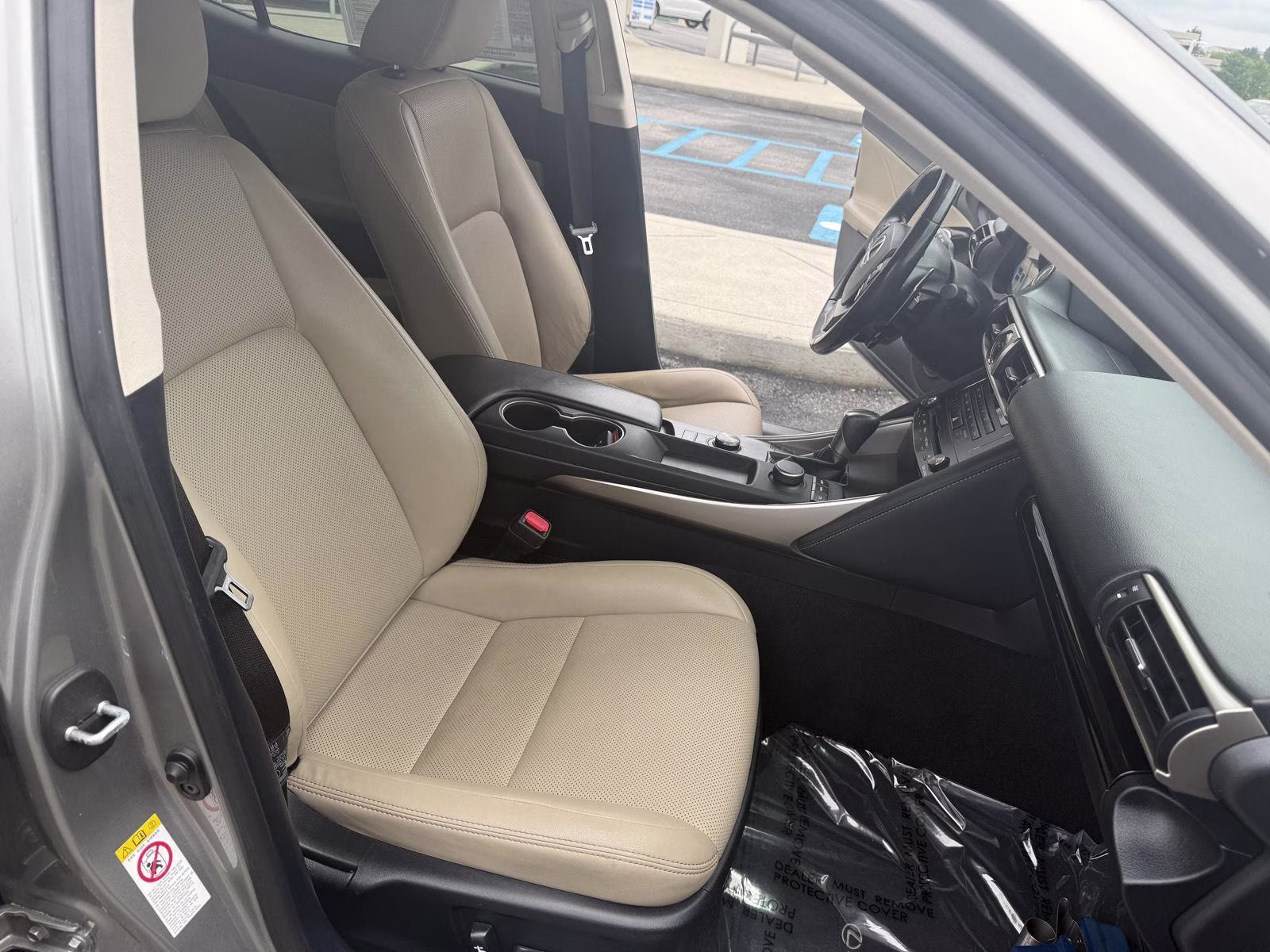 2017 Silver Lining Metallic Lexus IS IS Turbo RWD Sedan