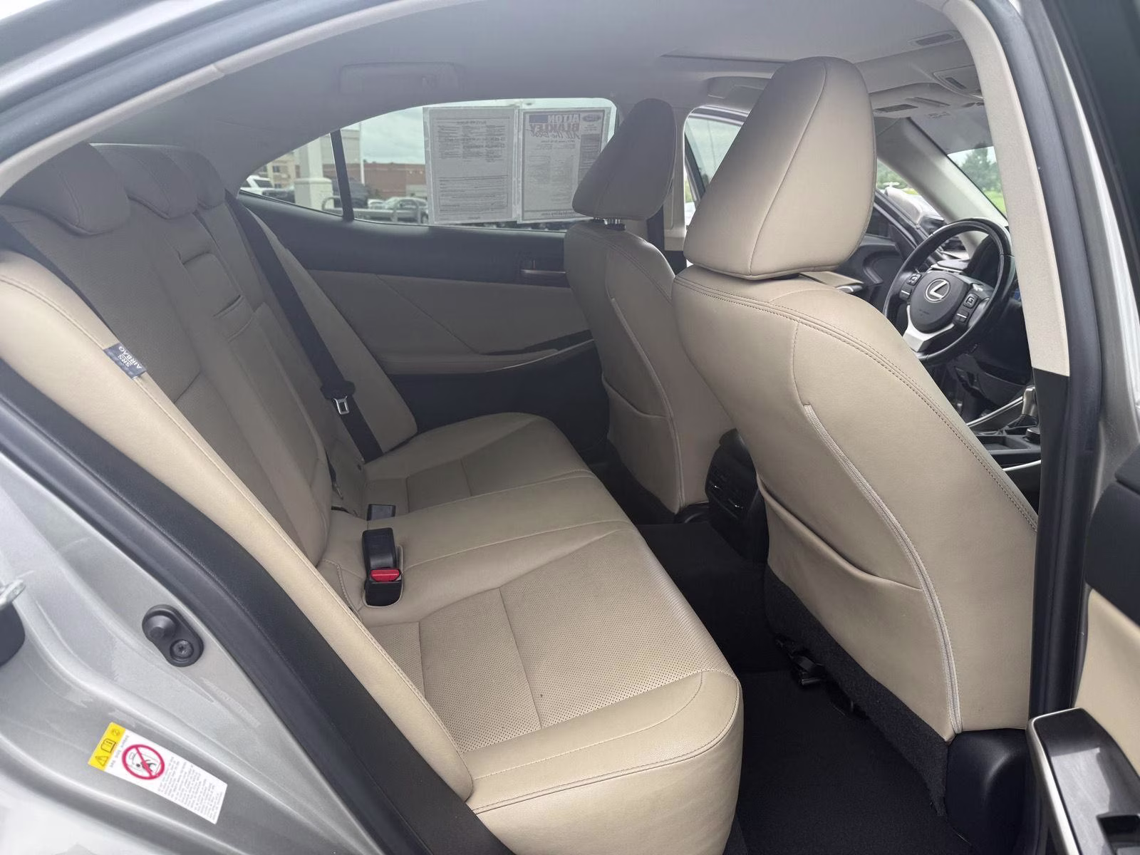 2017 Silver Lining Metallic Lexus IS IS Turbo RWD Sedan