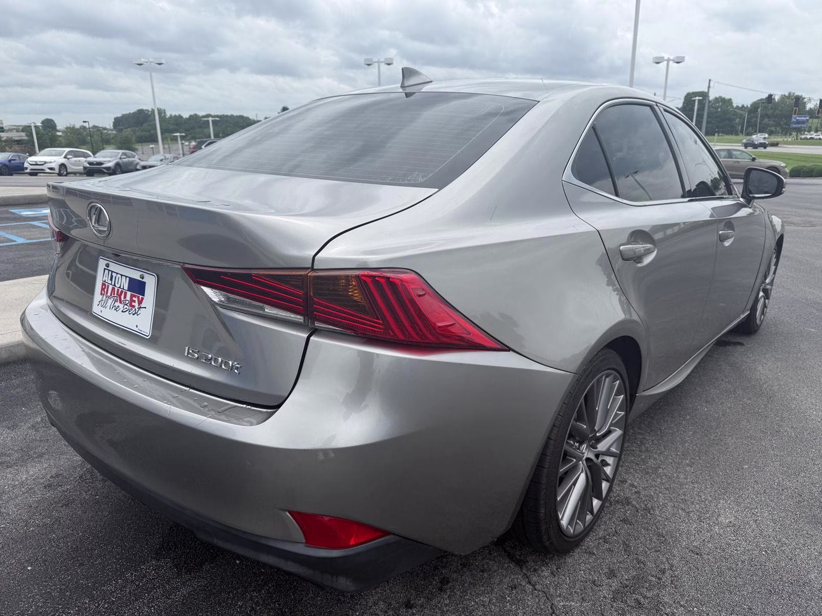 2017 Silver Lining Metallic Lexus IS IS Turbo RWD Sedan