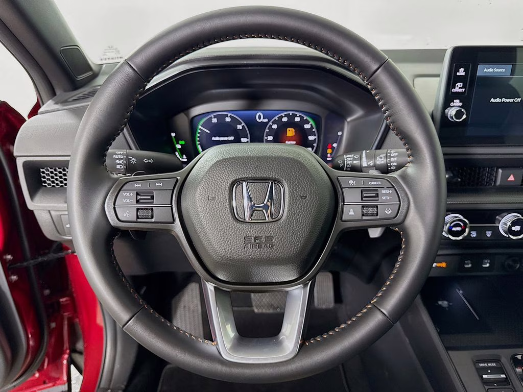 2026 Radiant Red Metallic Honda CR-V Hybrid Sport-L FWD SUV