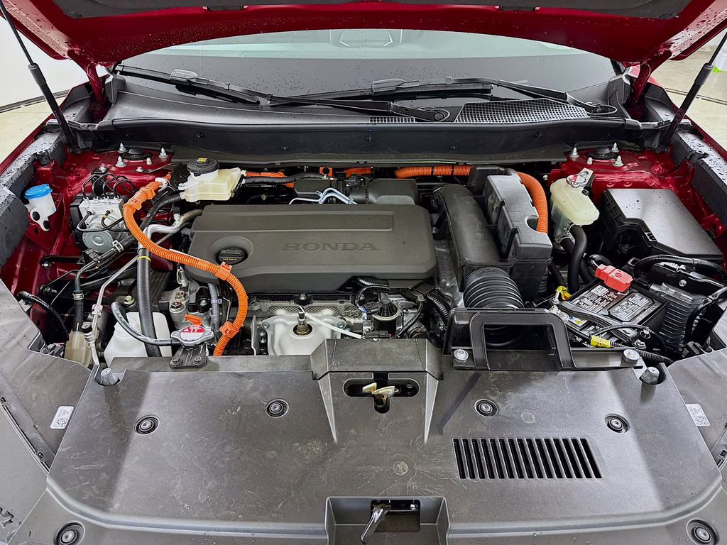 2026 Radiant Red Metallic Honda CR-V Hybrid Sport-L FWD SUV
