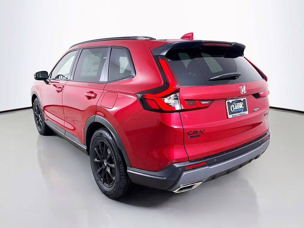 2026 Radiant Red Metallic Honda CR-V Hybrid Sport-L FWD SUV