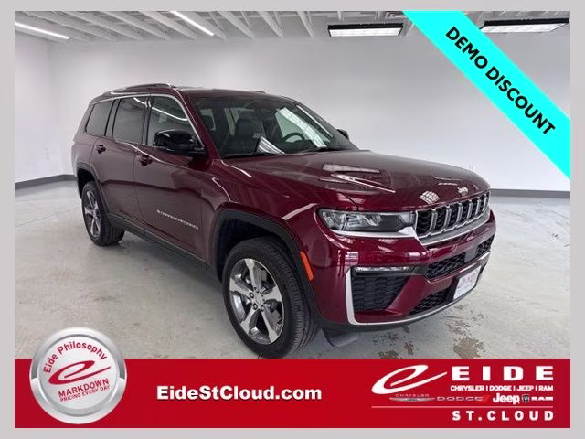 2026 Velvet Red Pearlcoat Jeep Grand Cherokee L Limited 4X4 SUV