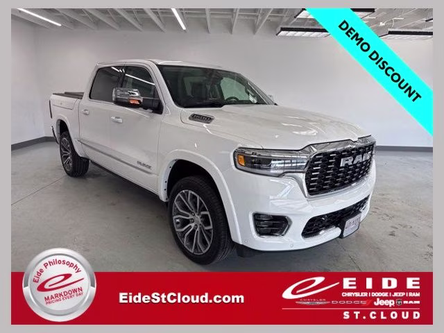2026 Bright White Clearcoat Ram 1500 Tungsten 4X4 Truck