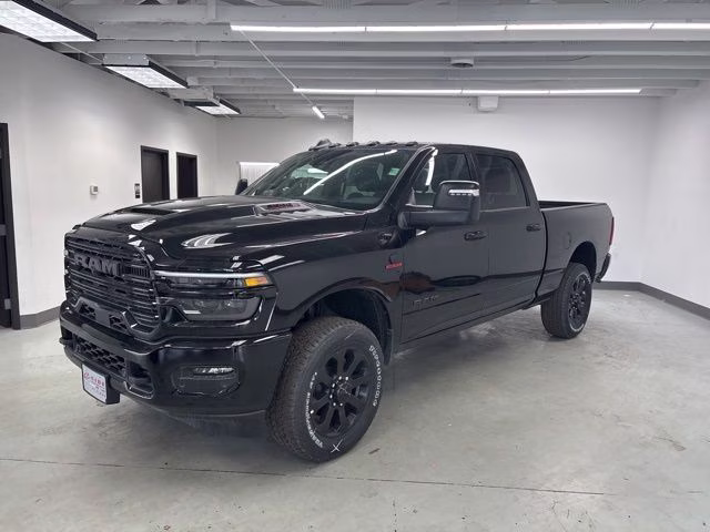 2026 Diamond Black Crystal Pearlcoat Ram 3500 Laramie Night Edition 4X4 Truck
