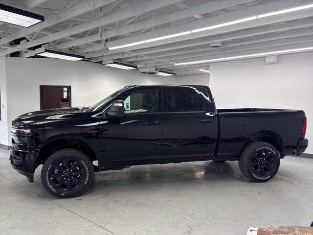 2026 Diamond Black Crystal Pearlcoat Ram 3500 Laramie Night Edition 4X4 Truck