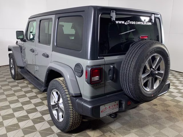 2021 Sting-Gray Clearcoat Jeep Wrangler Unlimited Sahara 4X4 SUV