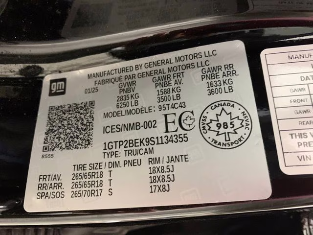 2025 Onyx Black GMC Canyon Elevation 4X4 Truck