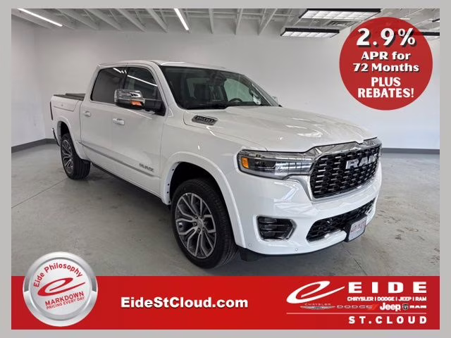 2026 Bright White Clearcoat Ram 1500 Tungsten 4X4 Truck