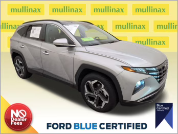 2022 Shimmering Silver Hyundai Tucson Limited AWD SUV